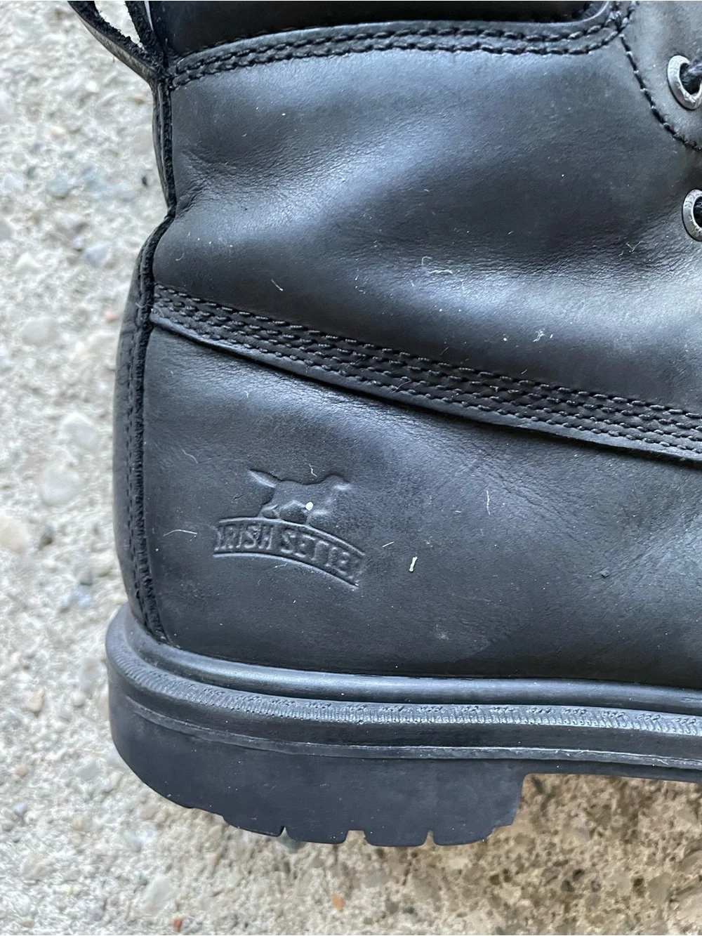 Irish Setter 83670 Black Steel Toe Waterproof Work Boots Mens 10.5 ASTM F2413-18